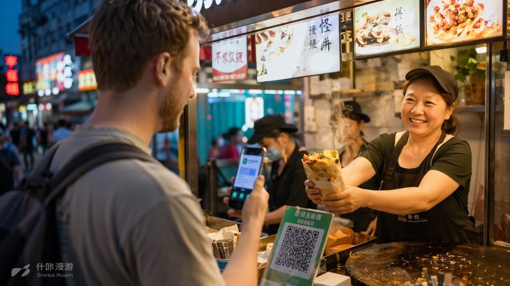 QR code payment in China